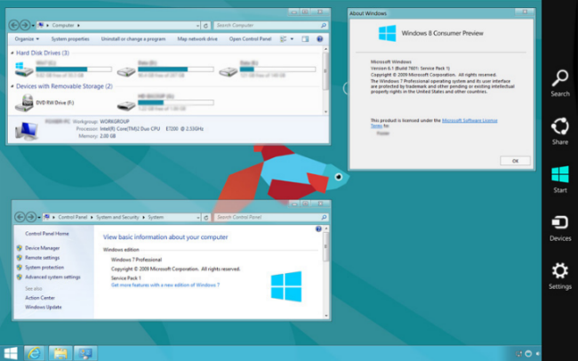 Temas Windows 8 para Windows 7 y Windows XP, Windows 8 Transformation Pack